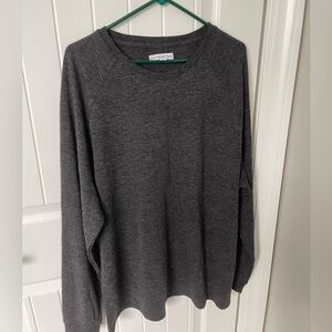 Gray Long Sleeve Sweater